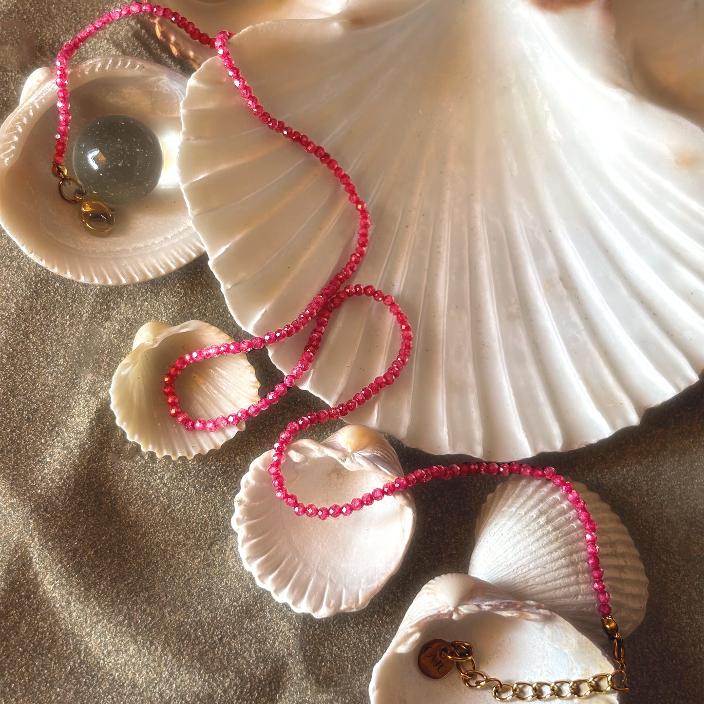 Fira Necklace - Raw Tourmaline