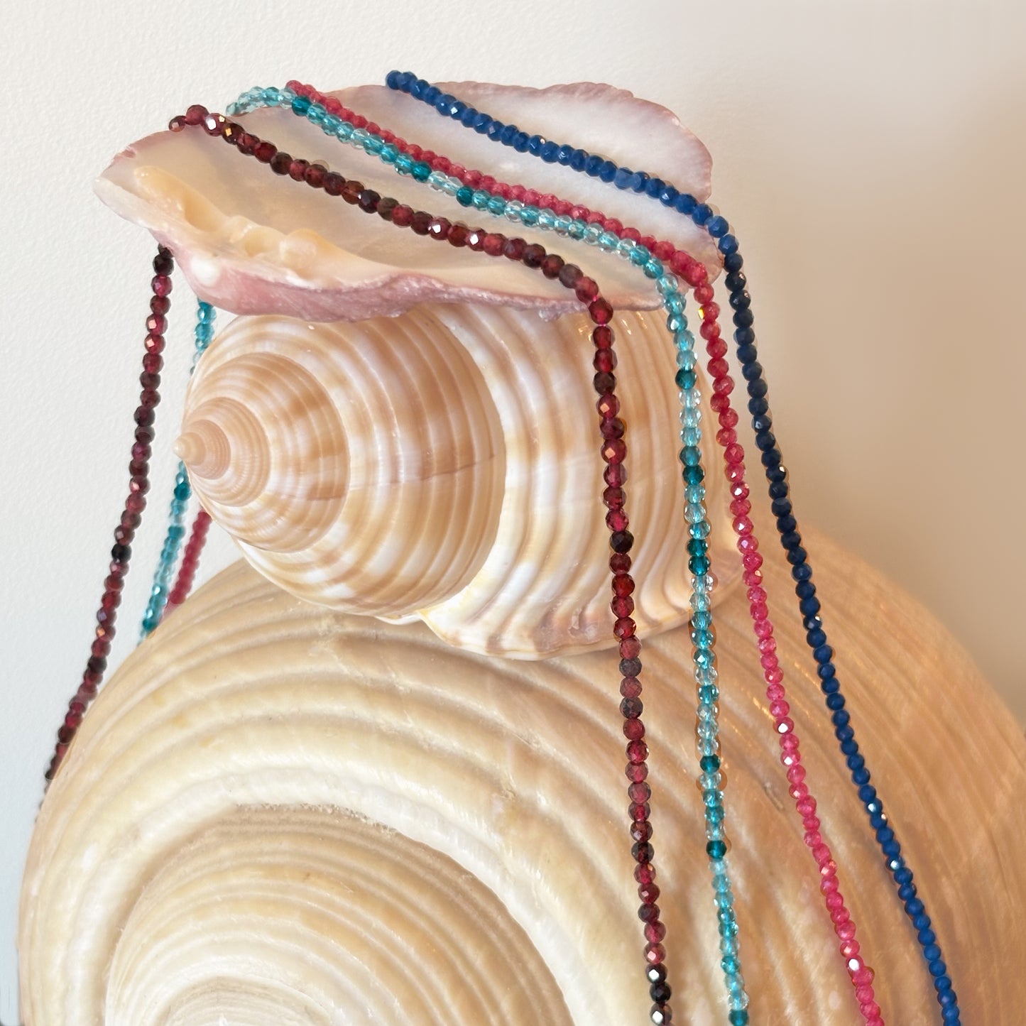 Fira Necklace - Raw Ruby