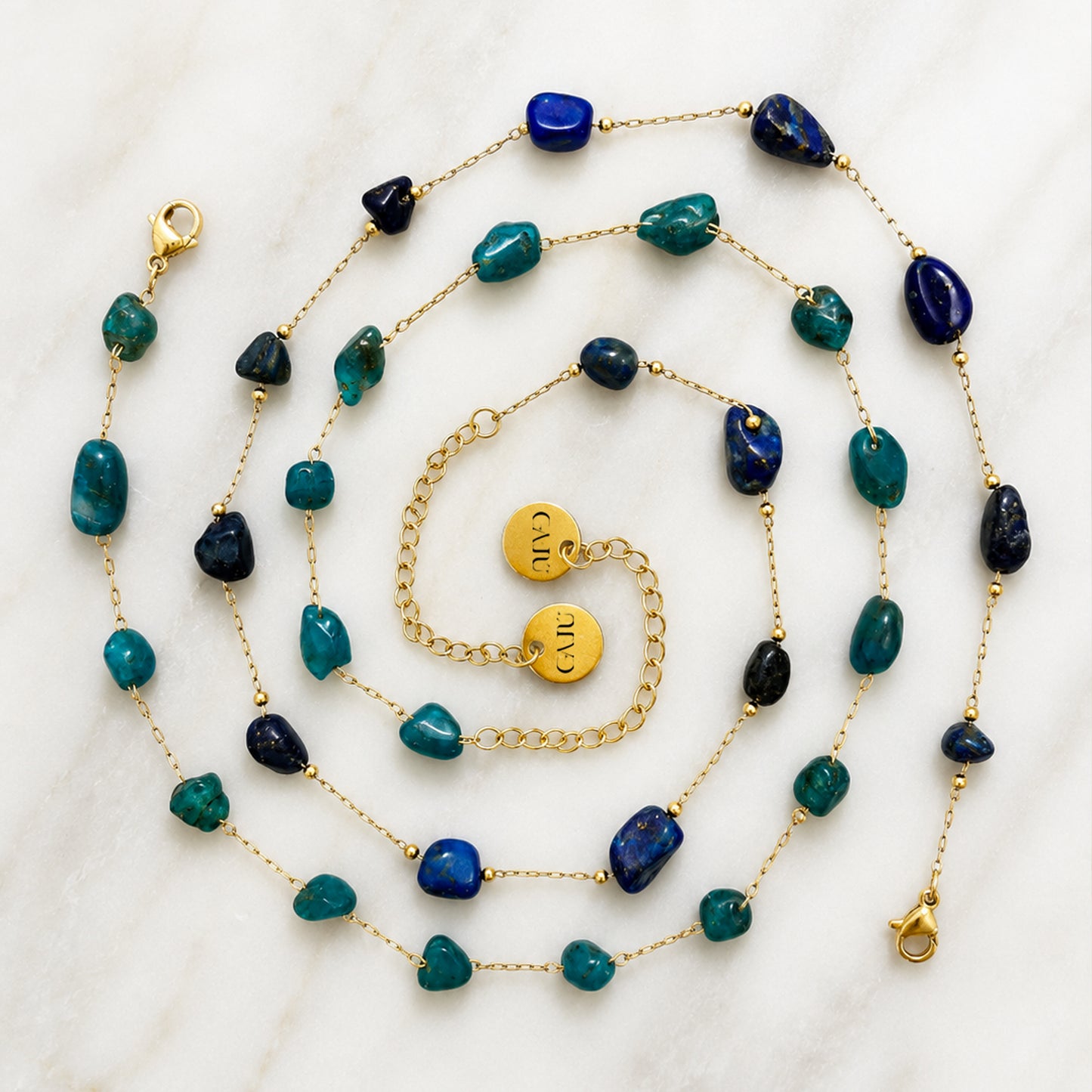 Finikia Necklace - Lapis Lazuli