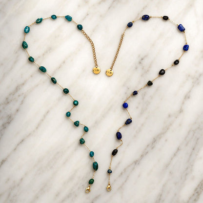Finikia Necklace - Lapis Lazuli
