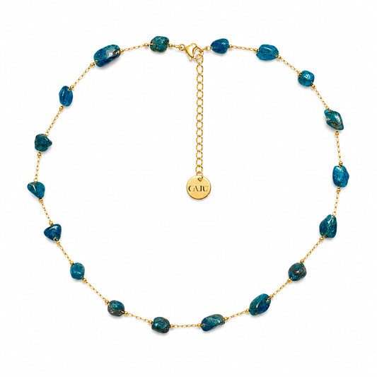 Finikia Necklace - Aquamarine