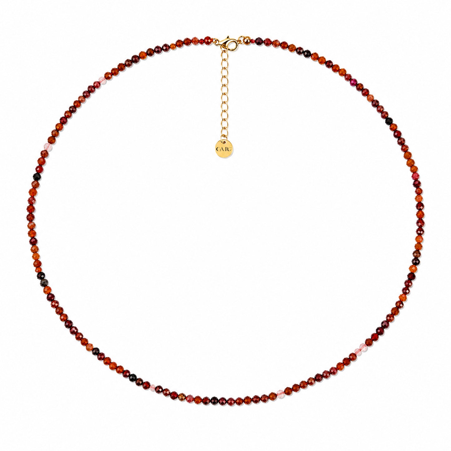 Fira Necklace - Raw Carnelian