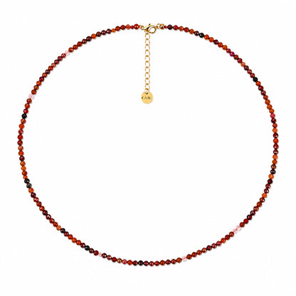 Fira Necklace - Raw Carnelian