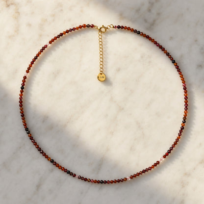 Fira Necklace - Raw Carnelian