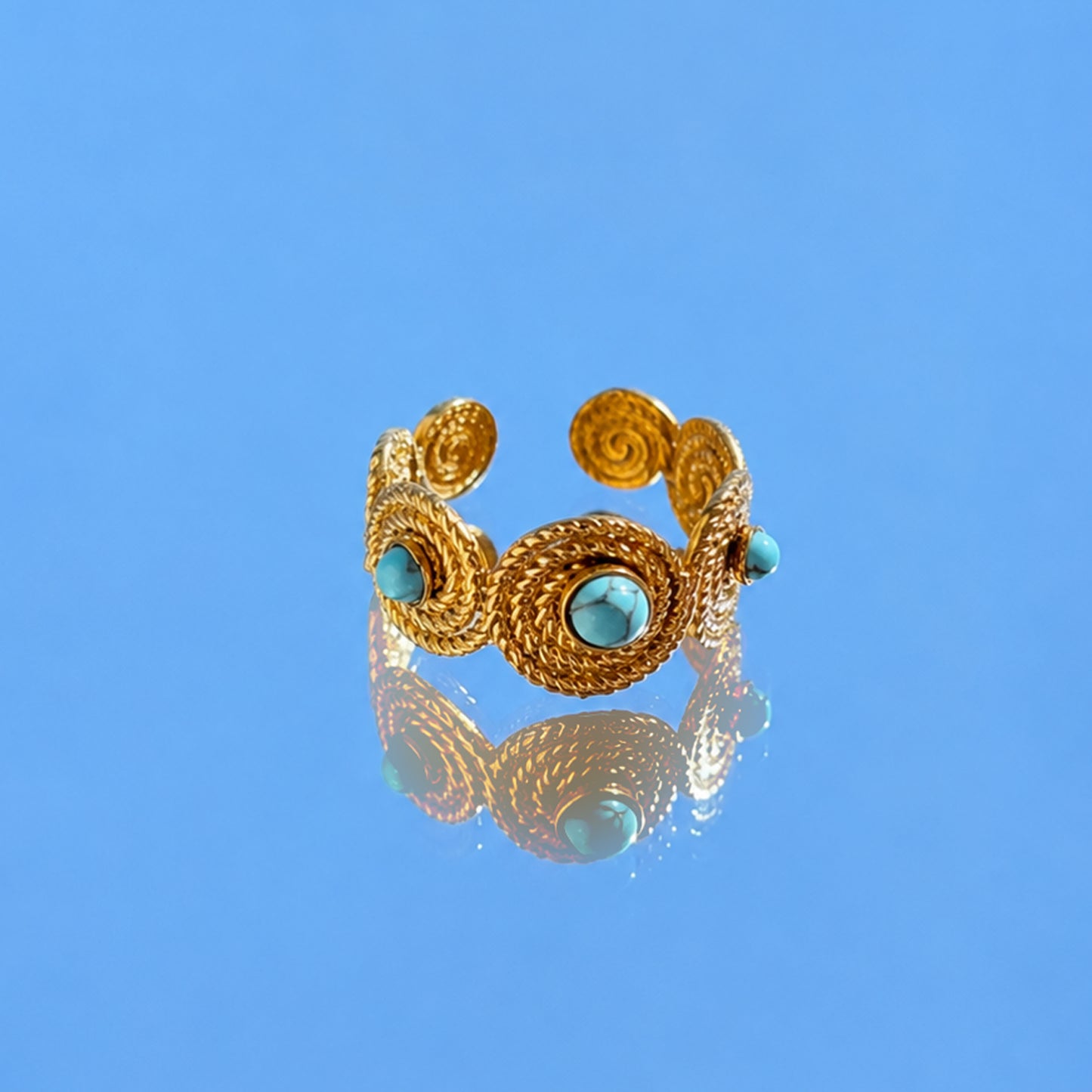 Megalochori Ring - Turquoise