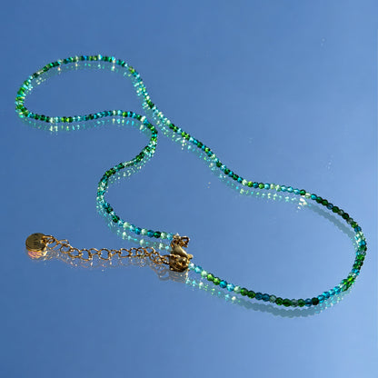 Fira Necklace - Aqua Jade