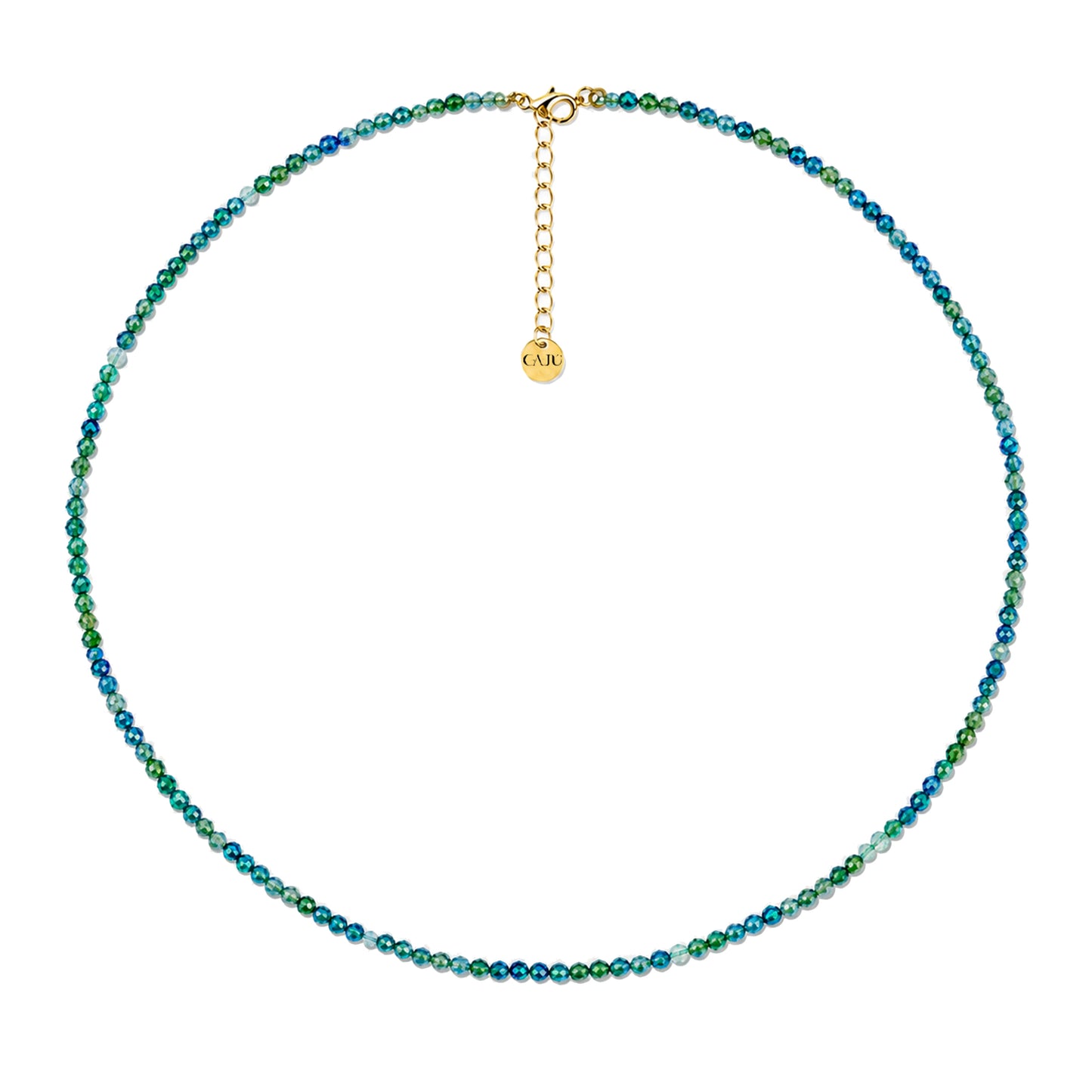 Fira Necklace - Aqua Jade