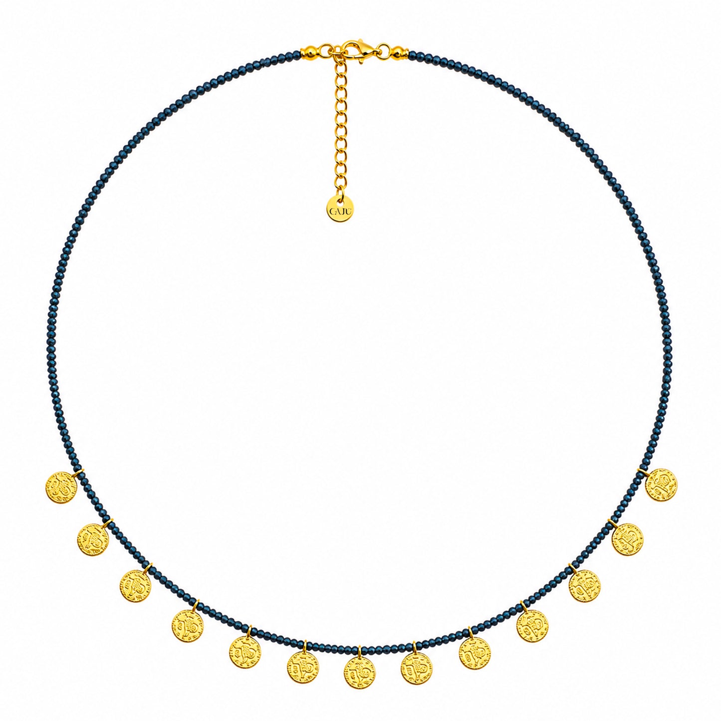 Oia Necklace - Deep Blue