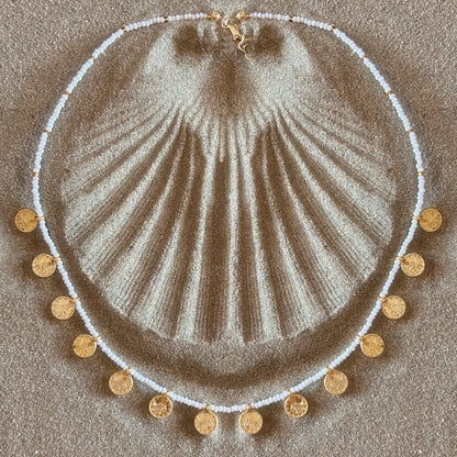 Oia Necklace - Freshwater Pearls