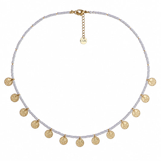 Oia Necklace - Freshwater Pearls